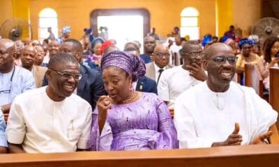 Obaseki, Shaibu, Ogie, Others Grace 10th Year Memorial Service For Dame Ehanire, Mother Of Minister Of Health