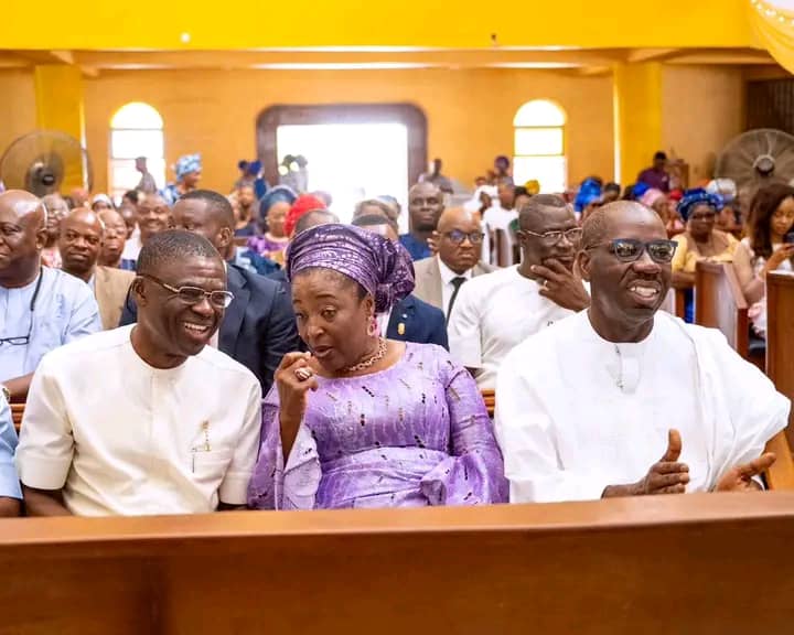 Obaseki, Shaibu, Ogie, Others Grace 10th Year Memorial Service For Dame Ehanire, Mother Of Minister Of Health