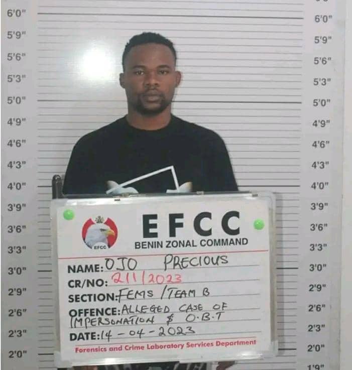 $268,000 Fraud; EFCC Arrests 26-Year-Old Yahoo Boy At His Luxury Hotel In Oghara