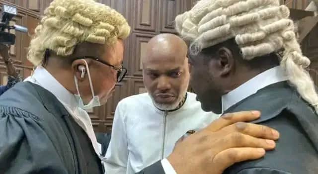 Nnamdi Kanu To Remain In Detention As Supreme Court Adjourns Case Till September