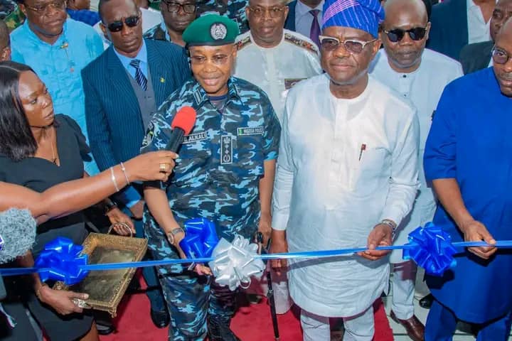 IGP Joins Rivers Governor In Port Harcourt, Commissions Police Tactical Operations Centre