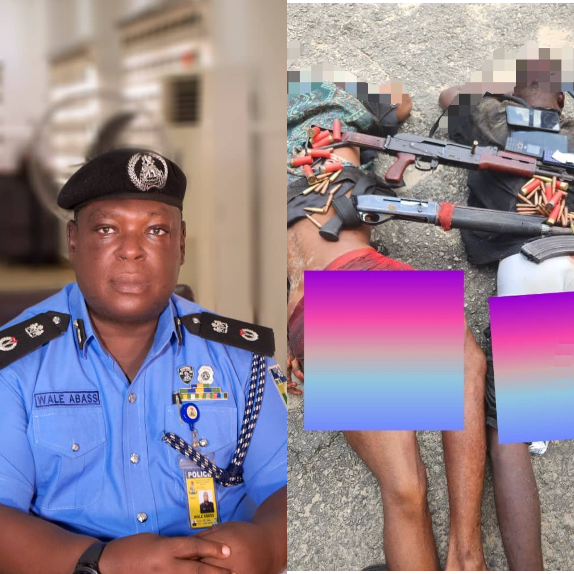 Police Gun Down Two Suspected Kidnappers, Rescue Man, Wife, Recover AK47 Rifle, Others In Delta