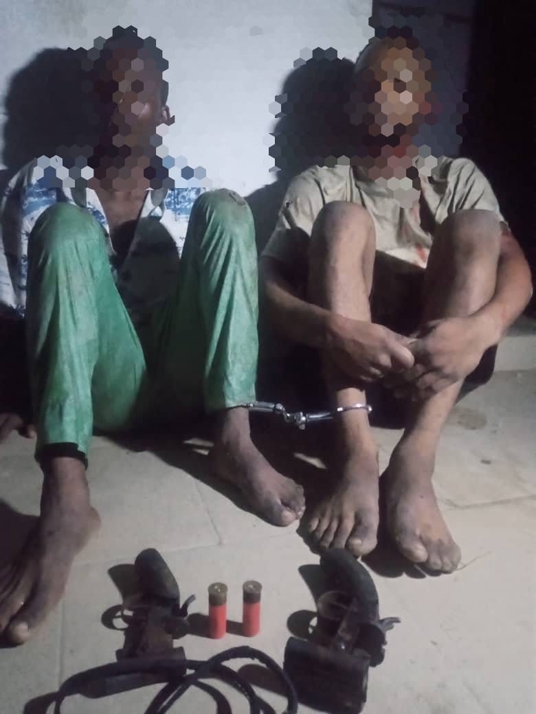 Delta Police Arrest Two Suspected Armed Robbers Terrorizing Ekpan, Environs