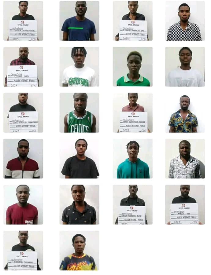 Court Convicts 22 Internet Fraudsters In Anambra