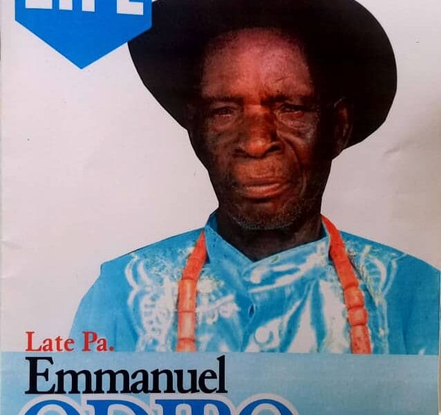 Pa Emmanuel Eghwrudje Lived A Long, Fruitful, And FulfiEghwrudje lled Life --- Agbarha Development Committee Chairman