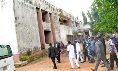 Governor Alia Expresses Shock Over Dilapidated Nature Of Abuja Liaison Office