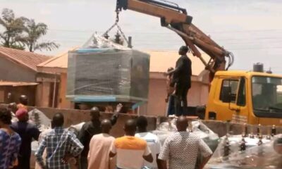 Labour Party Reps Member Donates 10 Transformers, Cars, Others To Kaduna Community With 2weeks Of Inauguration