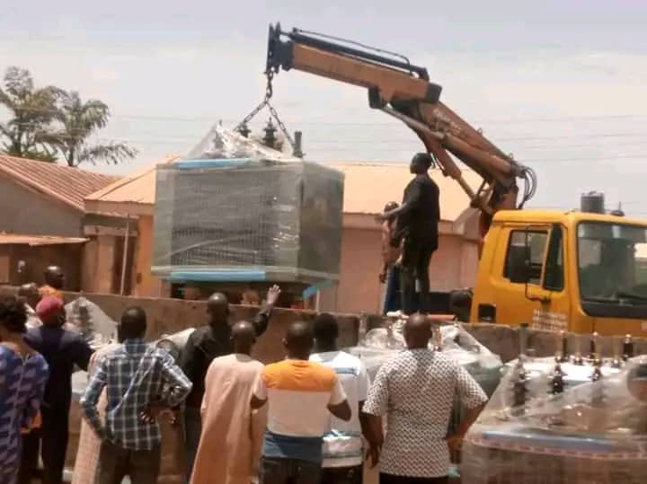 Labour Party Reps Member Donates 10 Transformers, Cars, Others To Kaduna Community With 2weeks Of Inauguration