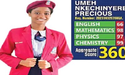 INTERVIEW: How I Made Pst Kumuyi And Ben Carson My Mentor And Emerged Best UTME Candidate With 360 Score --Umeh