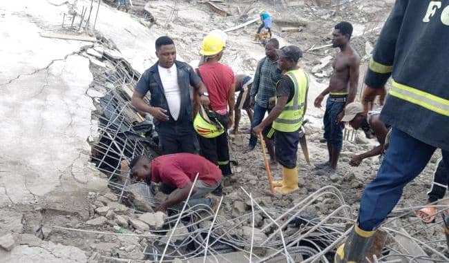 Many Trapped As Four-Storey Hotel Building Collapses In Abuja