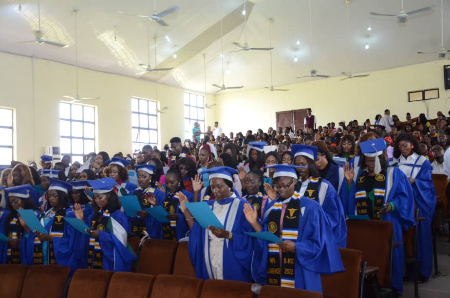 DELSU VC Commends Varsity, As 68 Nurses Are Inducted Into Nursing Profession