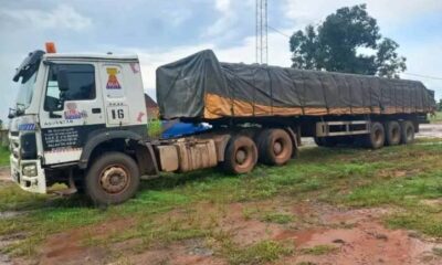 Anambra Police Recovers Trailer Load Of Cement Stolen In Delta At Okija In Ihiala LGA