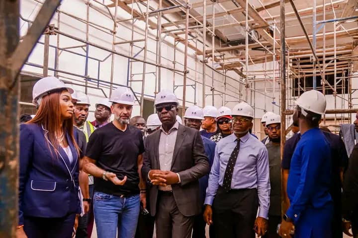 Benin Mall 75% Complete, To Be Opened Before Year End, As Obaseki Inspects Project