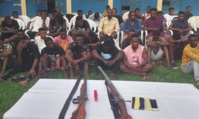 Police Parade 124 Suspected Cultists In Edo