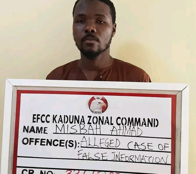 Man Jailed For Giving False Information To EFCC