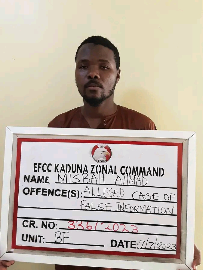 Man Jailed For Giving False Information To EFCC