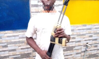 Asaba: Police Arrest Suspected Armed Robber, Recover Pump Action Gun