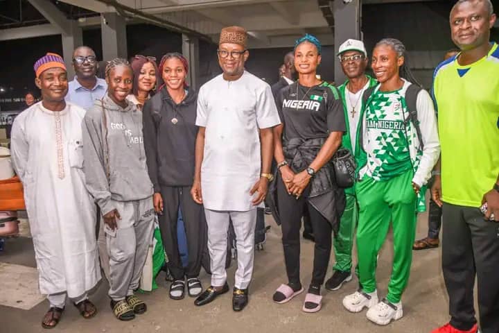 Sports Minister Welcomes Nigeria's Delegation From The World Athletics Championships