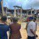 DSTG Investigating Collapsed Building In Asaba