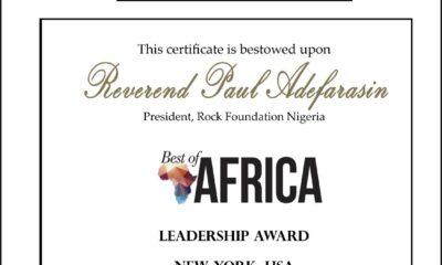 Pastor Paul Adefarasin Reacts As Forbes Honours Him With 'Best Of Africa Leadership Award'