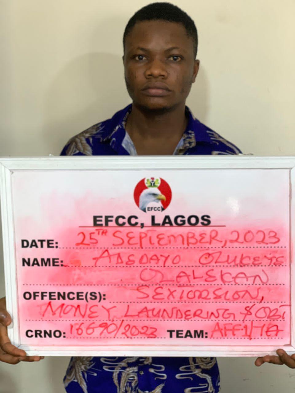 EFCC Arraigns Man For Alleged Sextortion In Lagos