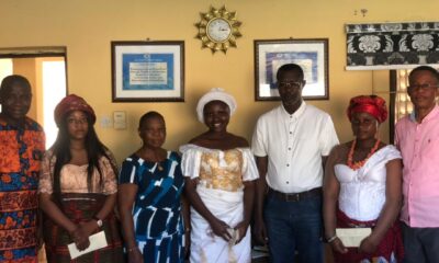 Diffre-Odiete Presents N60,000 Research Grant To Three BA Linguistics/Urhobo Students