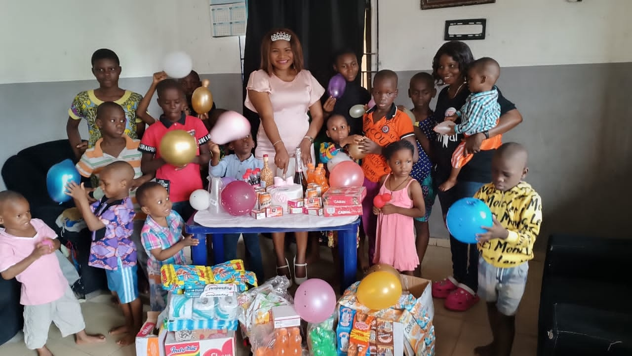 Journalist, Success Okuchemiya, Celebrates Birthday With Orphans