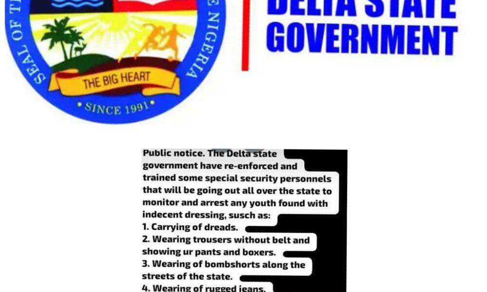 No Bra, No Pant No Entry” – Delta Poly Declares War Against Indecent  Dressing - Education - Nigeria