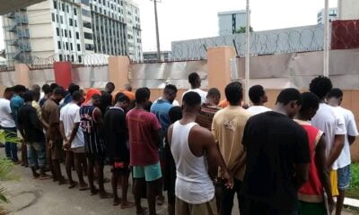 EFCC Arrests 48 Suspected 'Yahoo Boys' In Asaba