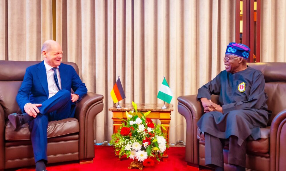 What President Tinubu Told German Chancellor, Scholz