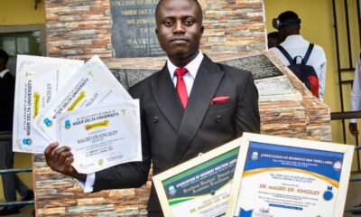 Delta's Kingsley Magbei Emerges NDU's Best Graduating Medical Student, Bags Multiple Awards