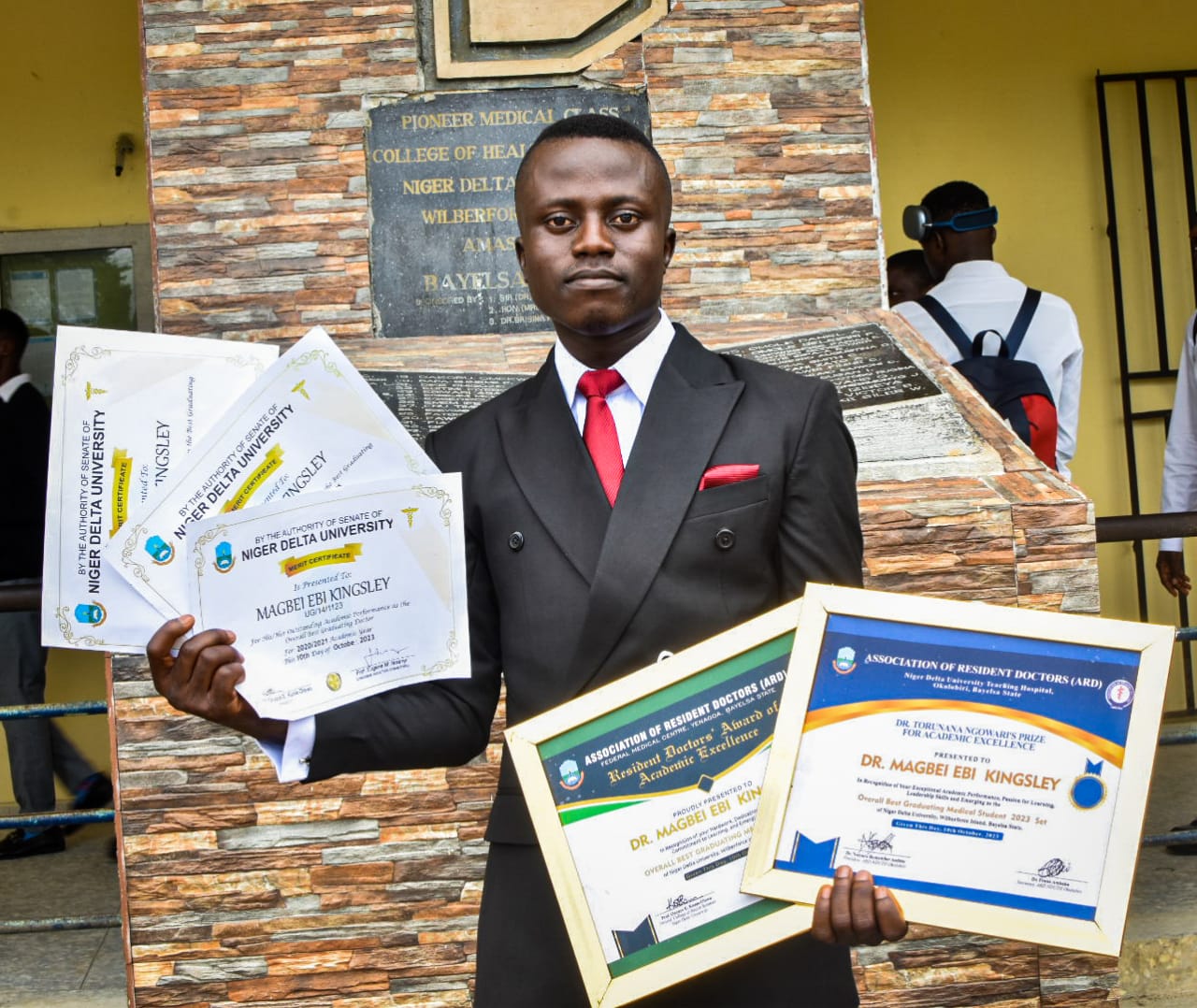 Delta's Kingsley Magbei Emerges NDU's Best Graduating Medical Student, Bags Multiple Awards