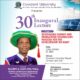 Professor Ajayi To Deliver 30th Inaugural Lecture At Covenant University Friday