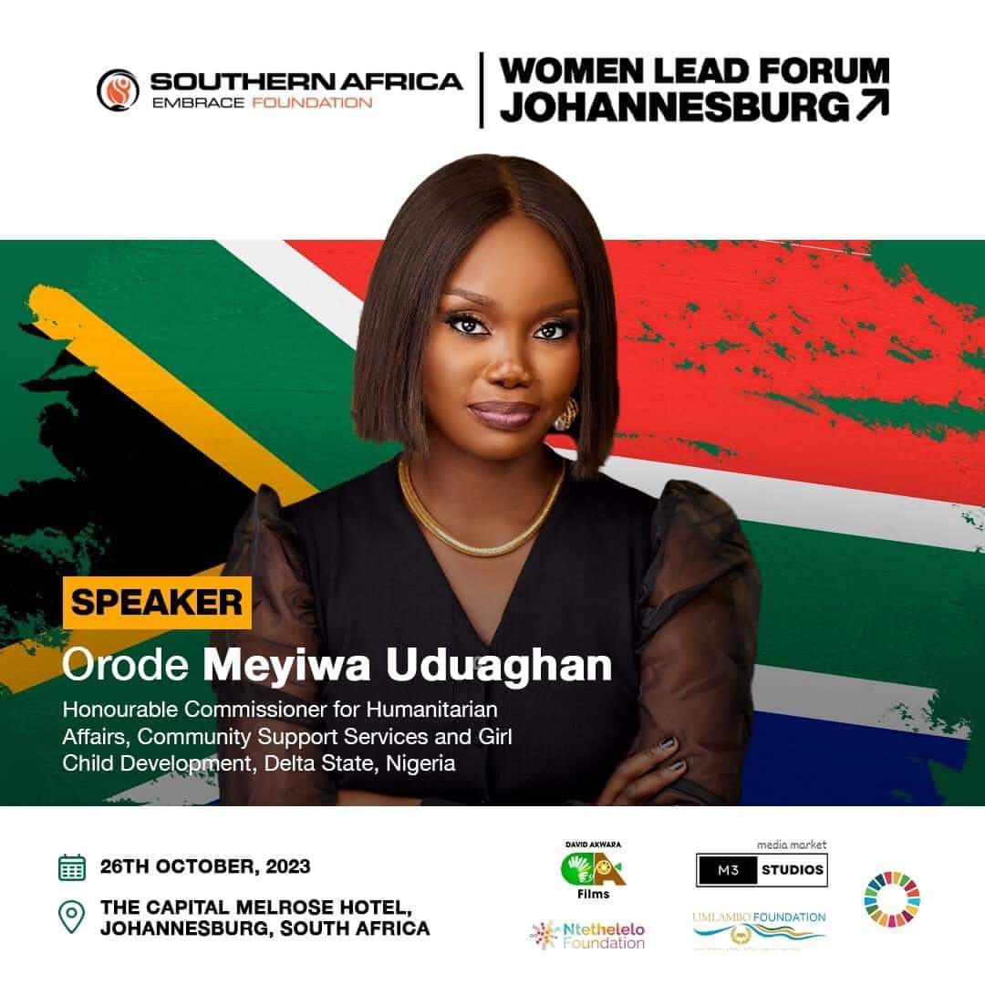 Commissioner Orode To Speak At Women Lead Forum In Johannesburg, October 26