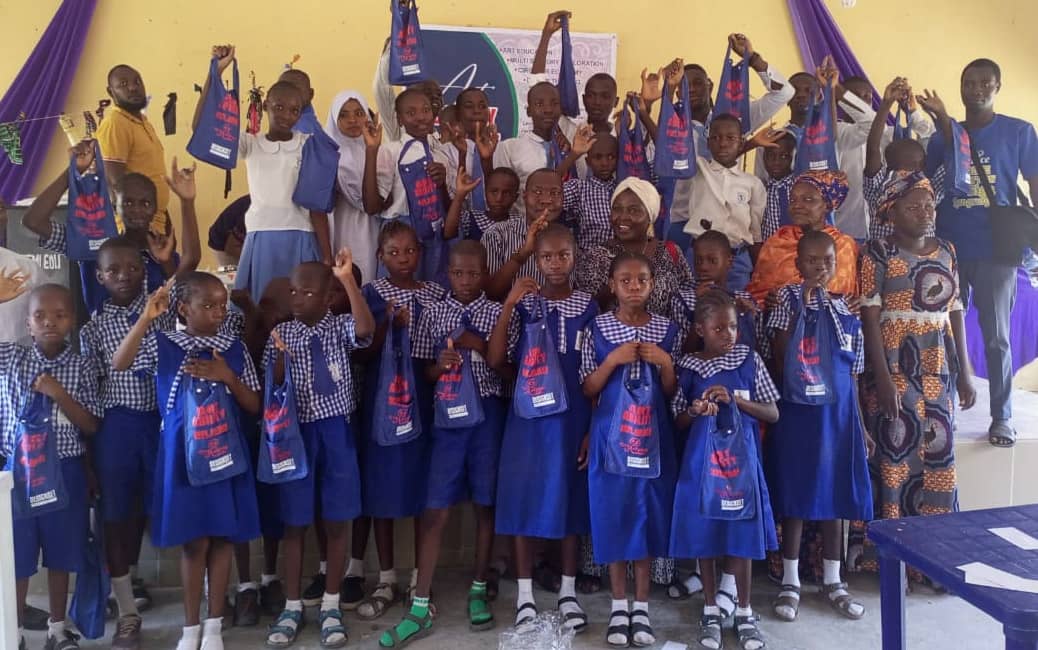 HH Foundation Trains Over 150 Yola Kids With Disabilities In Art Ability