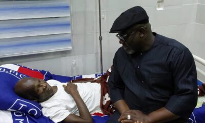 Oborevwori Visits Ailing Kokori, Takes Over Hospital Bills