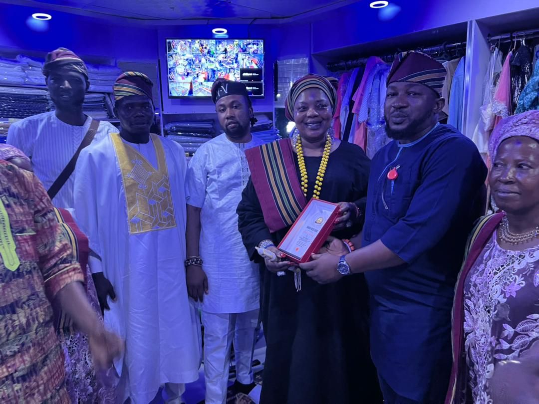 IMV Honors Oyo Iyaloja General, Princess Abeo For Her Exceptional Service To Ibadanland