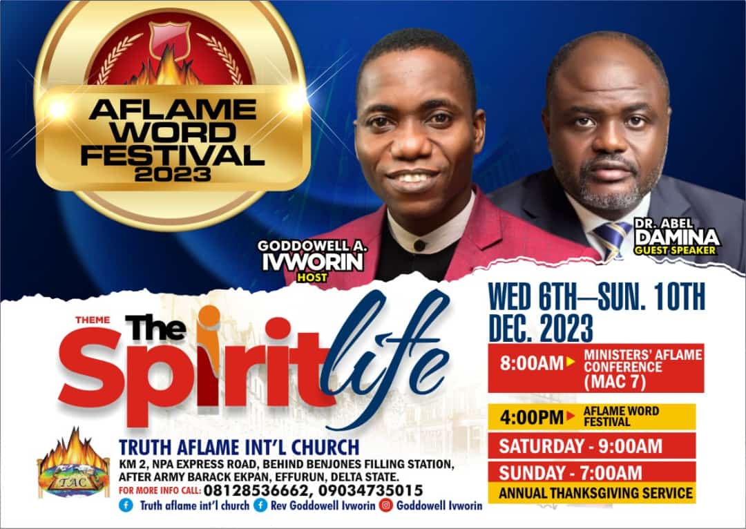 TAC Set To Hold 2023 Aflame Word Festival, Ministers Conference 