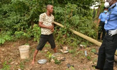 Ogun Police Arrest Suspected Ritualists, Exhume Decomposing Body Of OAU 100L Student