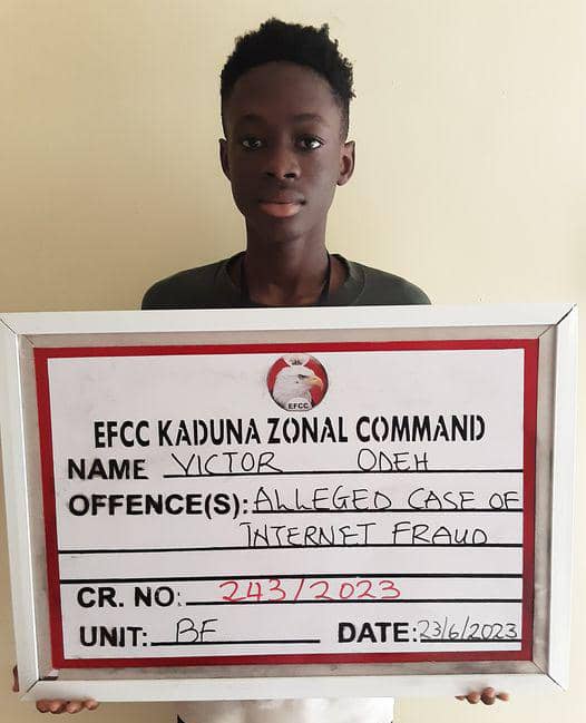 Victor Oche Odeh Is 19, Not 7 --EFCC