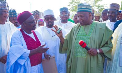 Gov. Inuwa Presents 17 Brand New Vehicles To Gombe Commissioners