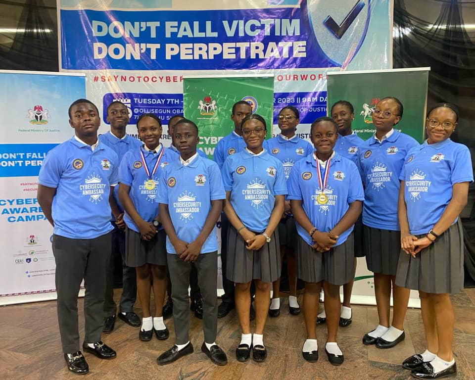 AGF Inducts 12 Premiere Academy Students, Others As Cyber Security Ambassadors