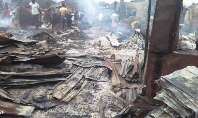 Another Strange Midnight Fire Razes Shops In Warri Market