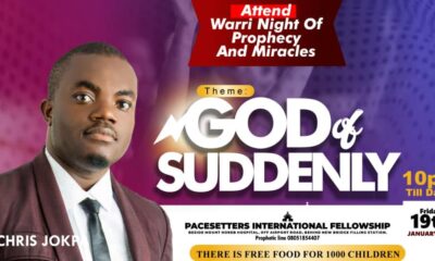 Prophet Orovwuje To Feed Over 1000 Children During Church Program In Warri