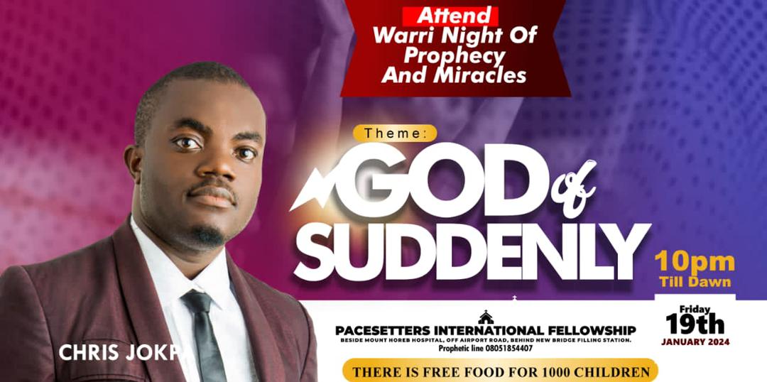 Prophet Orovwuje To Feed Over 1000 Children During Church Program In Warri