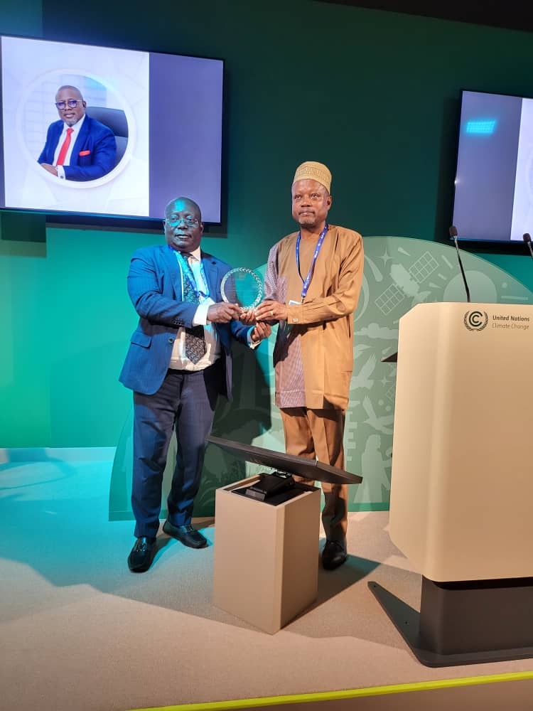 Nani Gets Global Climate Change Advocacy Award