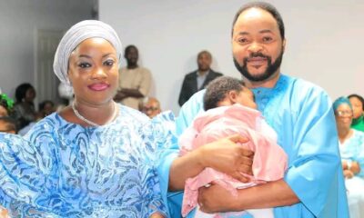 Ex-Mount Zion Actor, Doyin Hassan, Welcomes First Child After 24 Years Of Waiting