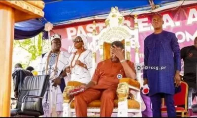 Adeboye Sat On New Chair, Not Monarch’s Throne, RCCG Clarifies