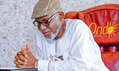 Ondo Govt Says Akeredolu Died Of Prostrate Cancer In Germany,