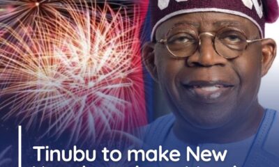 Tinubu To Make New Year Broadcast Monday